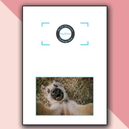 Fotobuch für Hunde mit jungem Schäferhund als Cover